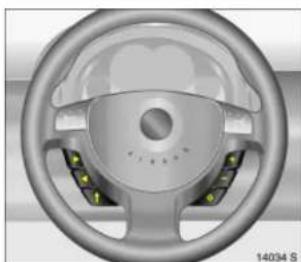 OPEL Combo (2009) - Operating via the information display menus - 1