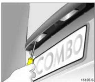 OPEL Combo (2009) - Tail lamps - 3