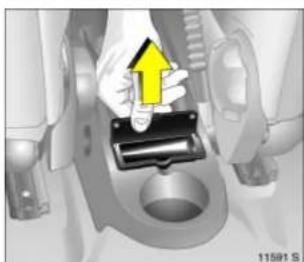 OPEL Combo (2009) - Front ashtray \* - 2