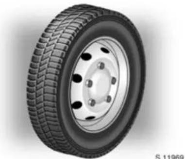 OPEL Movano (2008) - Tyre designations - 1