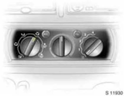 OPEL Movano (2008) - Heating and ventilation system - 1