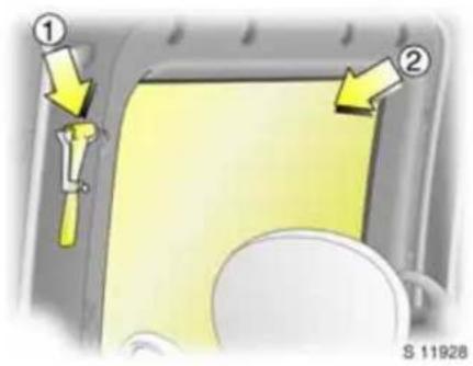 OPEL Movano (2008) - Opening upper windows \* - 1
