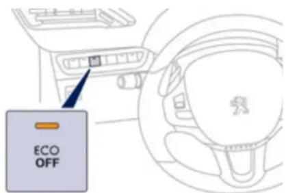 PEUGEOT 208 (2013) - Cas particuliers : déclenchement automatique du mode START - 2