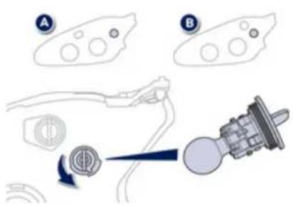 PEUGEOT 208 (2013) - Modèle sans guide de lumière - 1