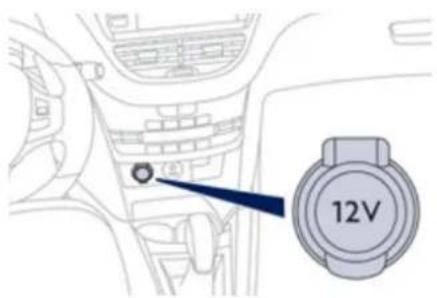 PEUGEOT 208 (2013) - Prise accessoires 12 V - 1