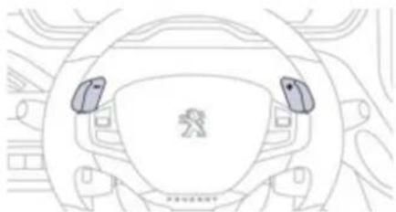 PEUGEOT 208 (2013) - Commandes sous-volant - 1