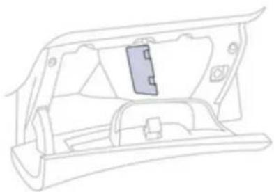 PEUGEOT 208 (2013) - Accès aux fusibles - 3
