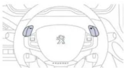 PEUGEOT 208 (2013) - Commandes sous-volant - 1