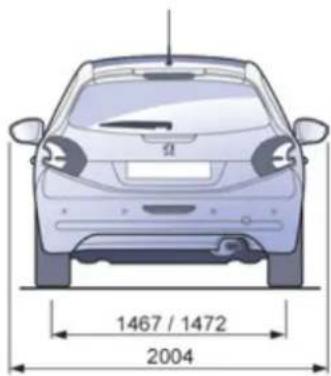 PEUGEOT 208 (2013) - Frein de stationnement - 9