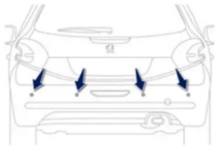 PEUGEOT 208 (2013) - Aide au stationnement - 1