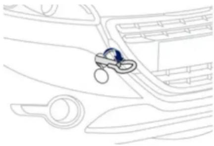 PEUGEOT 208 (2013) - Remorquage de son véhicule - 1