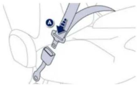 PEUGEOT 208 (2013) - Ceintures avant - 1