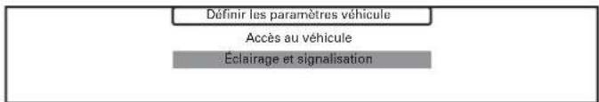 PEUGEOT RCZ (2011) - Définir les paramètres véhicule - 1