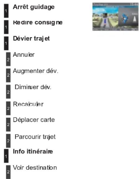 PEUGEOT RCZ (2011) - NAVIGATION(SI GUIDAGE EN COURS) : - 1