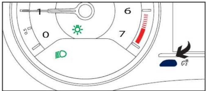 PEUGEOT RCZ (2011) - RHÉOSTAT D'ÉCLAIRAGE - 1
