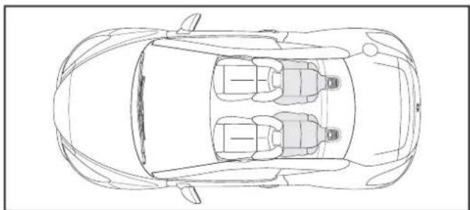 PEUGEOT RCZ (2012) - "ISOFIX" MOUNTINGS - 1