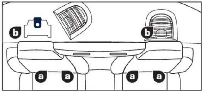 PEUGEOT RCZ (2012) - "ISOFIX" MOUNTINGS - 3