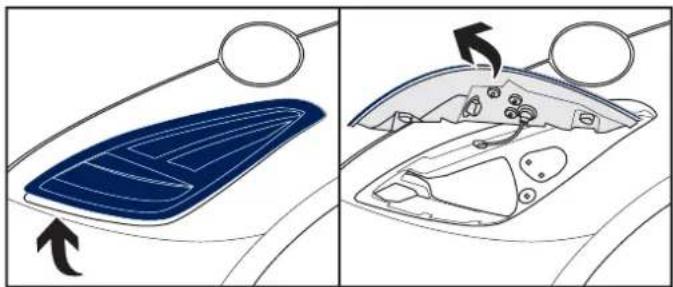 PEUGEOT RCZ (2012) - Changing brake lamps/sidelamps - 3