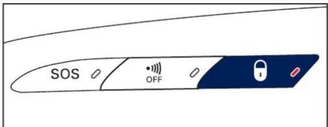 PEUGEOT RCZ (2012) - CENTRAL LOCKING CONTROL - 1