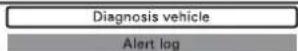 PEUGEOT RCZ (2012) - Alert log - 2