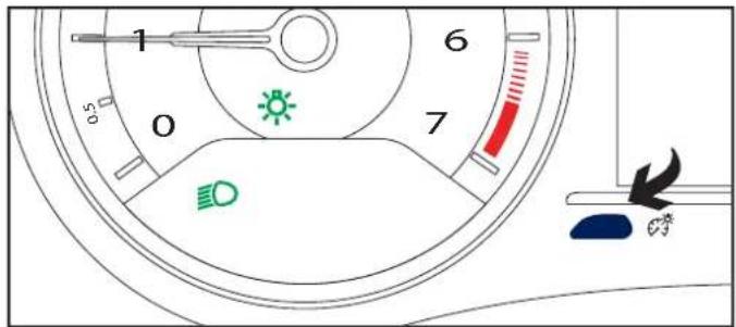 PEUGEOT RCZ (2012) - LIGHTING DIMMER - 1