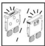 PEUGEOT RCZ (2012) - CHANGING A FUSE - 3