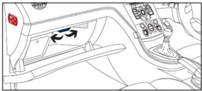 PEUGEOT RCZ (2012) - ILLUMINATED AND COOLED GLOVE BOX - 1