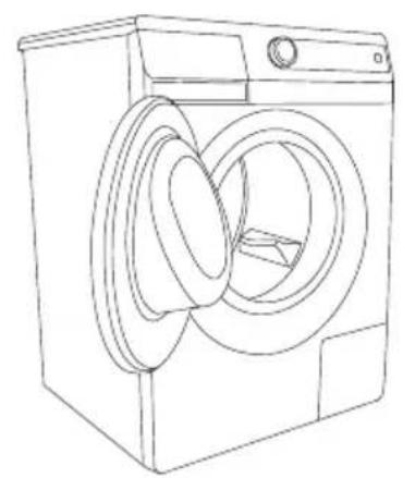 GORENJE W6222P - LOADING THE WASHING MACHINE - 2