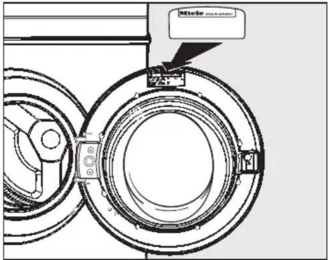 MIELE W 5877 WPS Edition 111 - Opening the drum door - 2