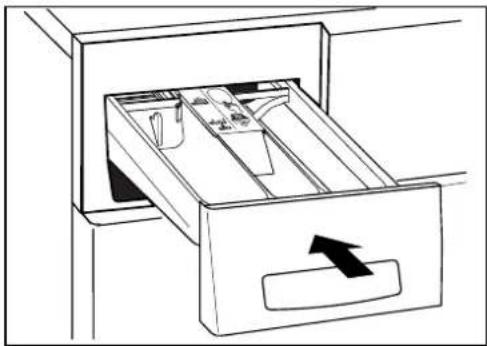 Schulthess Spirit eMotion 7010 - Cleaning the detergent drawer - 5