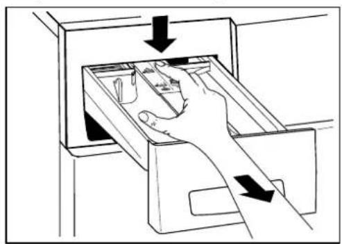 Schulthess Spirit TopLine 7510 - Cleaning the detergent drawer - 1