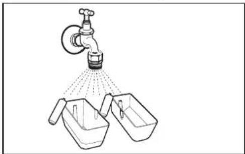 Schulthess Spirit TopLine 7540i - Cleaning the liquid containers - 2