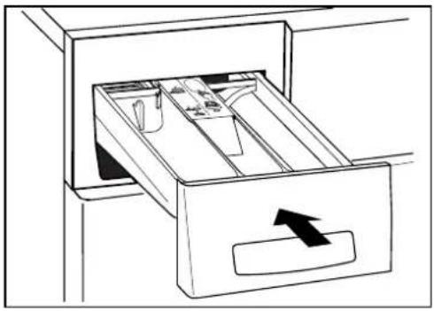Schulthess Spirit TopLine 8120 - Cleaning the detergent drawer - 5