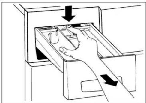 Schulthess Spirit TopLine 8120 - Cleaning the detergent drawer - 1