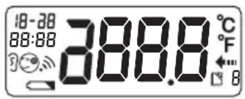SANITAS SFT 65 - Set the unit in which the temperature will be displayed, the date and the time - 1