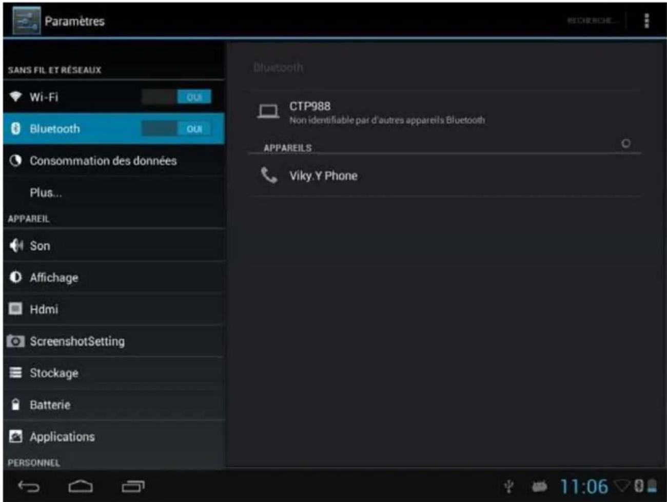Cresta CTP988 - ※Bluetooth : - 1