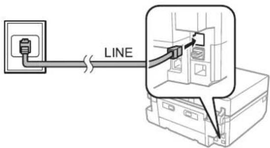 EPSON XP-615 Expression Premium - Utilisation de la ligne téléphonique pour la télécopie uniquement - 1