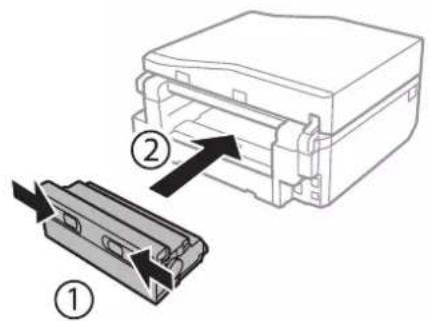 EPSON XP-615 Expression Premium - Réinstallez le capot arrière. - 1