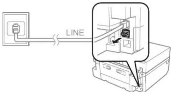 EPSON XP-615 Expression Premium - Partage d'une ligne avec un téléphone - 2