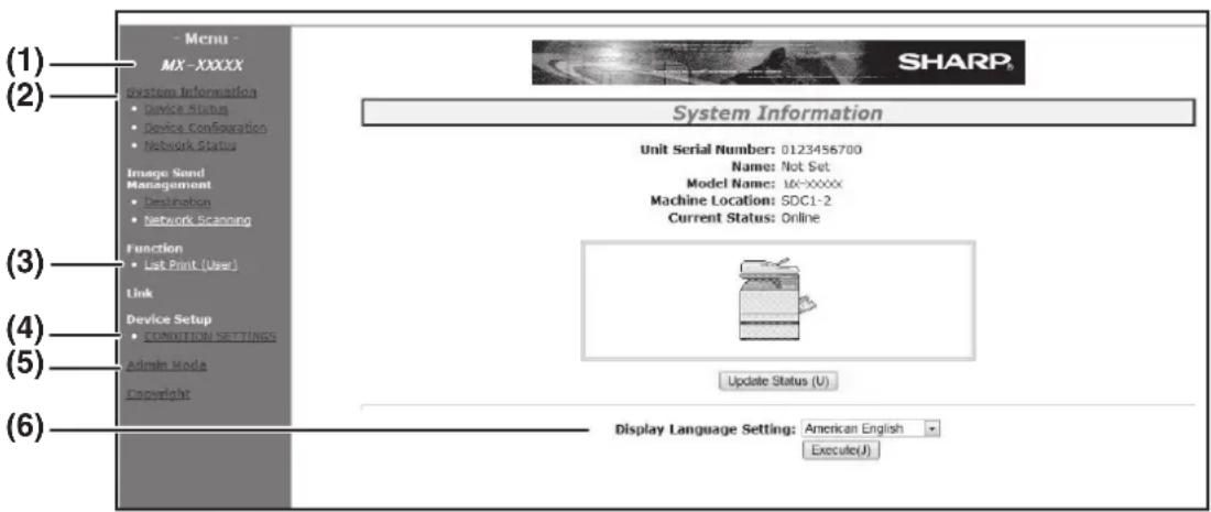 SHARP MX-C300W - (FOR USERS) - 1