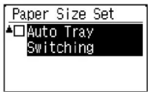 SHARP MX-C300W - DISABLING (ENABLING) AUTO TRAY SWITCHING - 1