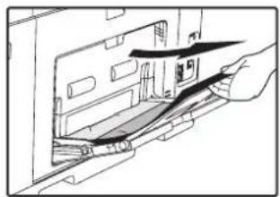 SHARP MX-C300W - MISFEED IN THE BYPASS TRAY - 1