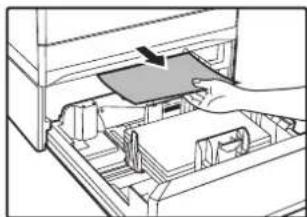 SHARP MX-C300W - MISFEED IN THE PAPER TRAY 2 - 3