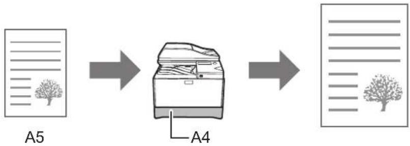SHARP MX-C300W - FITTING THE PRINT IMAGE TO THE PAPER - 1