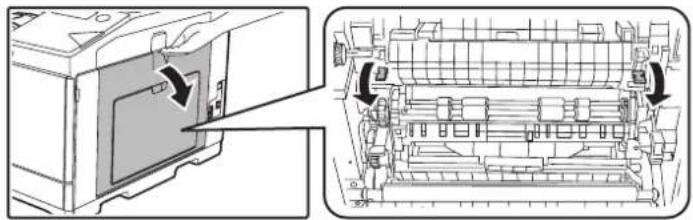 SHARP MX-C300W - Loading the bypass tray - 1