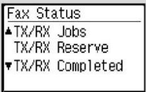 SHARP MX-C300W - Press the [FAX STATUS] key (0-i) - 2