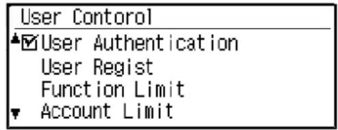 SHARP MX-C300W - User Control - 1