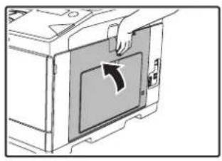 SHARP MX-C300W - Close the side cover. - 1
