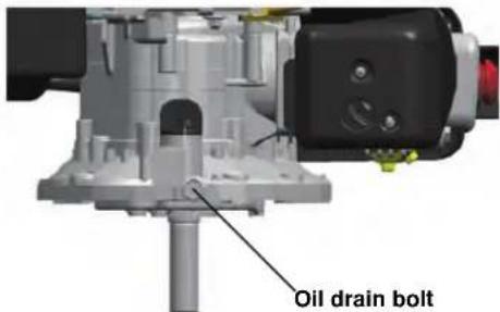 GUDE 460 P Big Wheeler - OIL CHANGE - 1