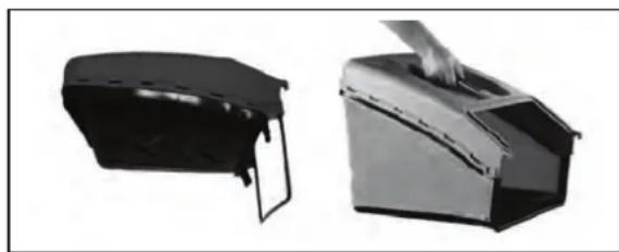 GUDE 560 BS Pro - A fügyűjtő kosár felszerelése - 1